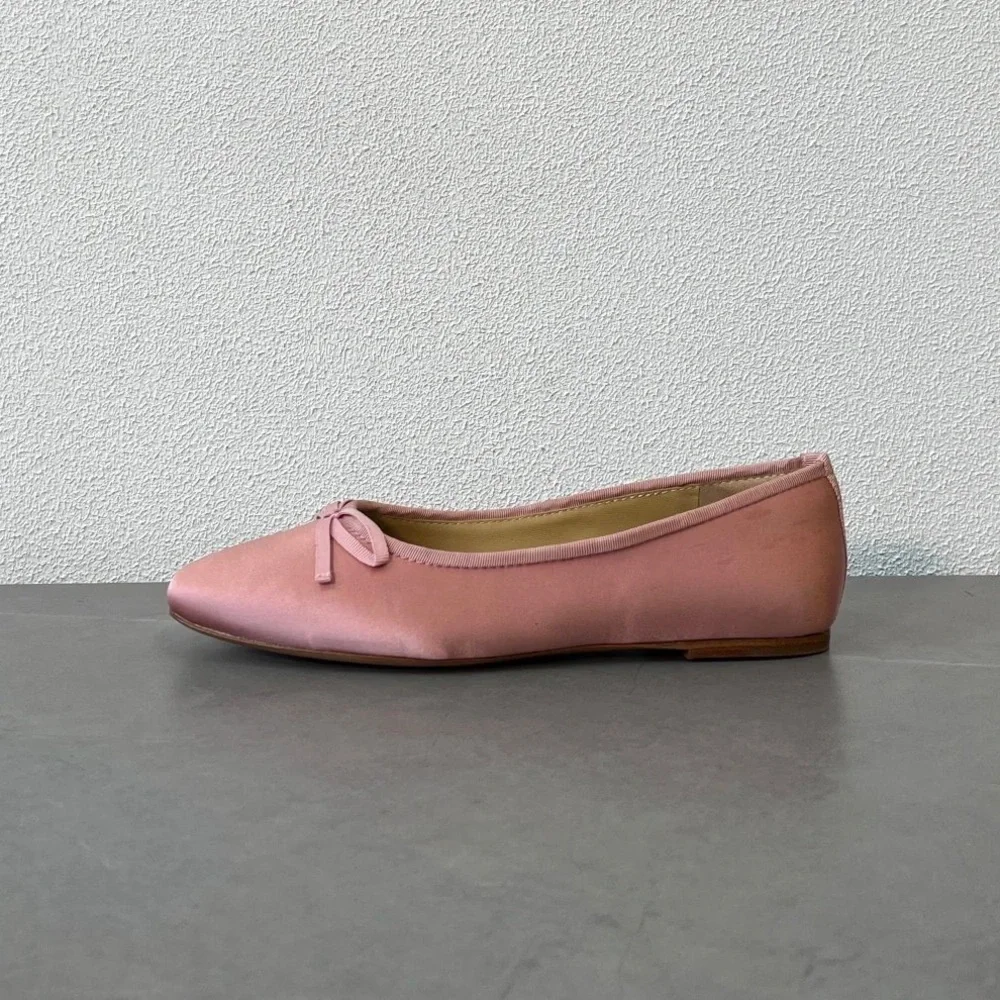Reformation Pink Ballet Flats - Picture 2 of 3